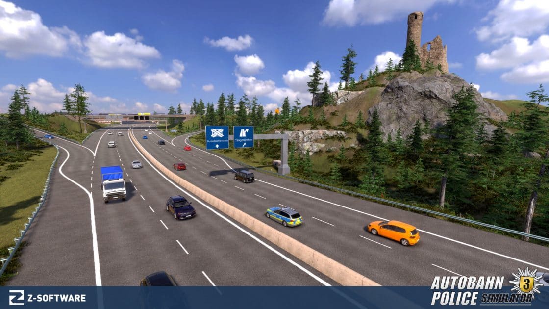 Autobahn Police Simulator 3 download free gameplay
